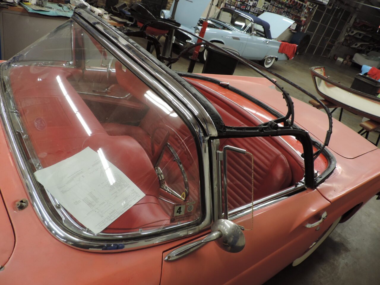 EarlyBird Convertible Tops, 19551957 Thunderbird Convertible Tops