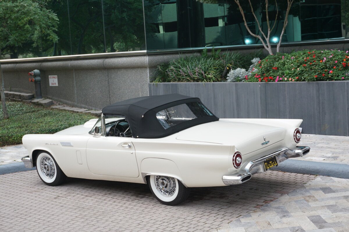 1957 Colonial White Thunderbird