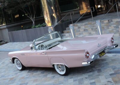 1957 Pink T-Bird For Sale