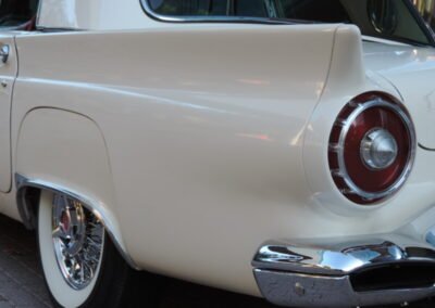 1957 F Supercharged Thunderbird-White