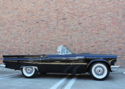 1957 Raven Black Thunderbird For Sale