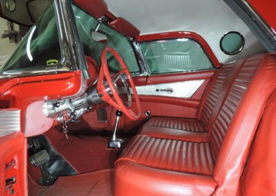 1957 Torch Red Thunderbird For Sale