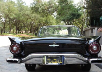 1957 Raven Black Thunderbird For Sale