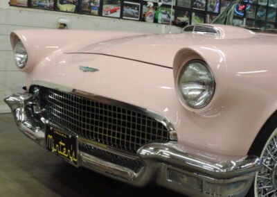 1957 Dusk Rose Pink Thunderbird For Sale