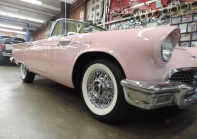 1957 Dusk Rose Pink Thunderbird For Sale