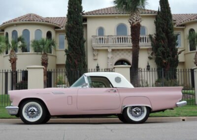 1957 Dusk Rose Pink Thunderbird For Sale
