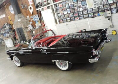 1957 Raven Black Thunderbird For Sale