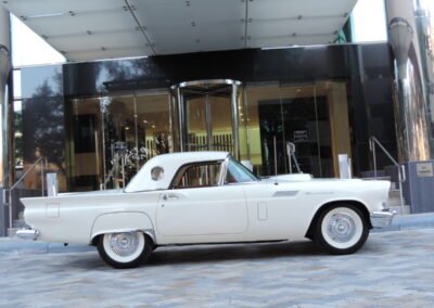 1957 White Thunderbird For Sale