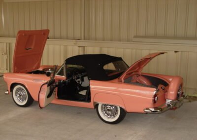 1956 Sunset Coral Pink Thunderbird For Sale
